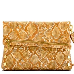 ☀️SOLD🌟 HAMMITT Lg VIP Foldover Crossbody Snake   NWT